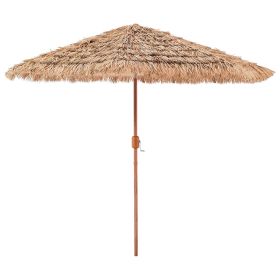 Tiki Umbrella Thatched Patio Umbrella 9 ft Poolside Patio Beach Umbrella