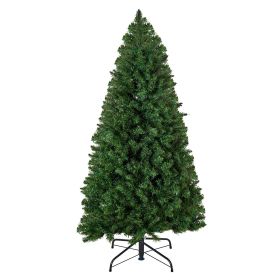 Christmas Tree, 4ft Prelit Artificial Xmas Tree, Full Holiday Decor Trees with 120 Warm White LED Lights, 8 Lighting Modes
